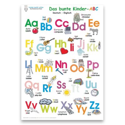 Das bunte Kinder-ABC (deutsch/englisch)