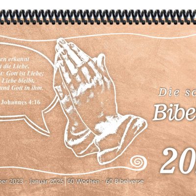 4262385944676 Tischkalender 2024 Bibelverse braun