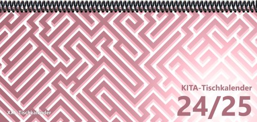 Kita-Tischkalender 2024/2025 Labyrinth