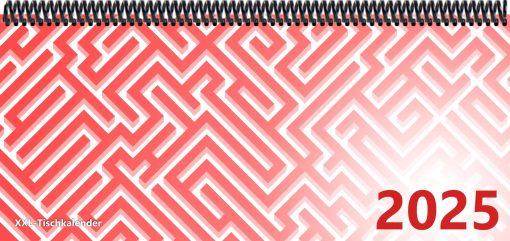 4262416631162 XXL Tischkalender 2025 Labyrinth
